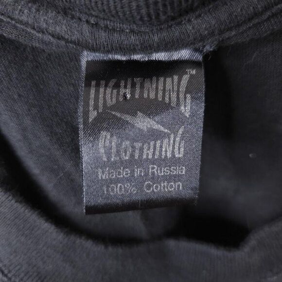 Vintage Sturgis T Shirt Mens Size Large Black Y2K 2002 Black Hills Rally - Picture 5 of 6